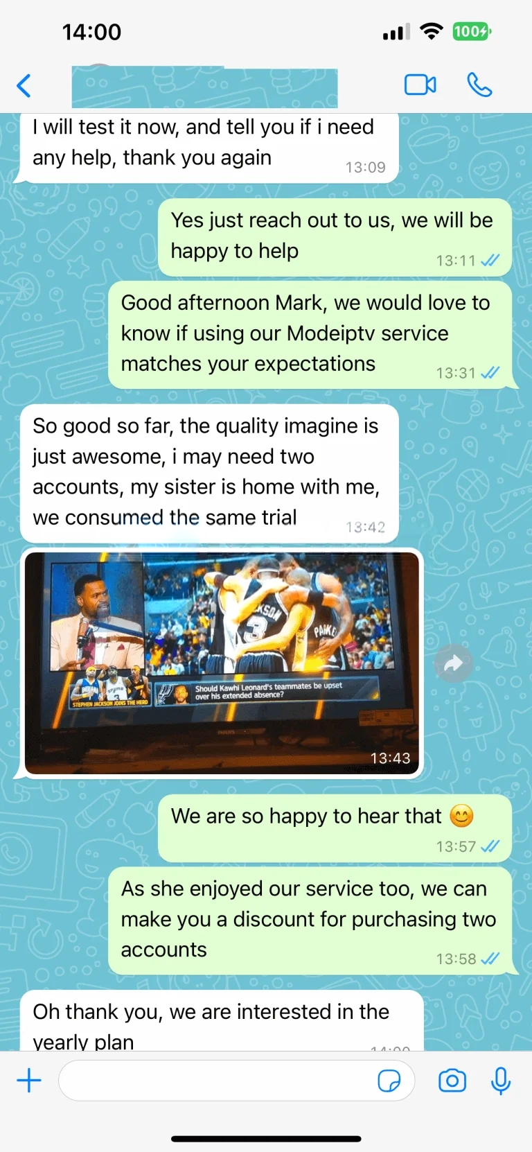 customer